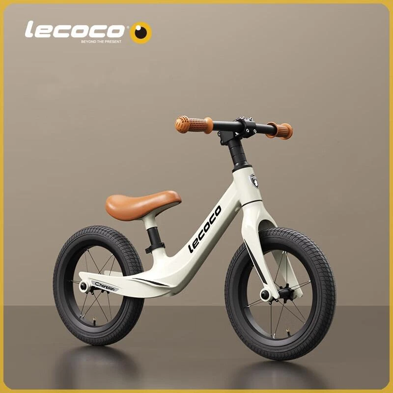 Lecoco Balance Bike X1 Brown dakkaken